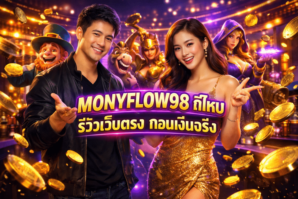 MONYFLOW98 ดีไหม รีวิวเว็บตรง ถอนเงินจริง