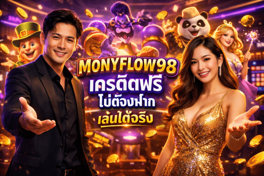 MONYFLOW98 เครดิตฟรี ไม่ต้องฝาก เล่นได้จริง